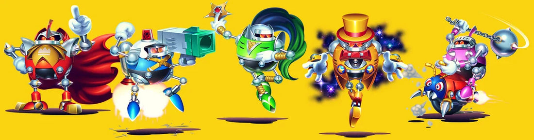 Les Hard-Boiled Heavies : les robots d'élite de Sonic Mania