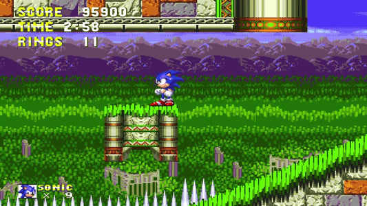 Marble Garden Zone : les ruines volantes de Sonic 3