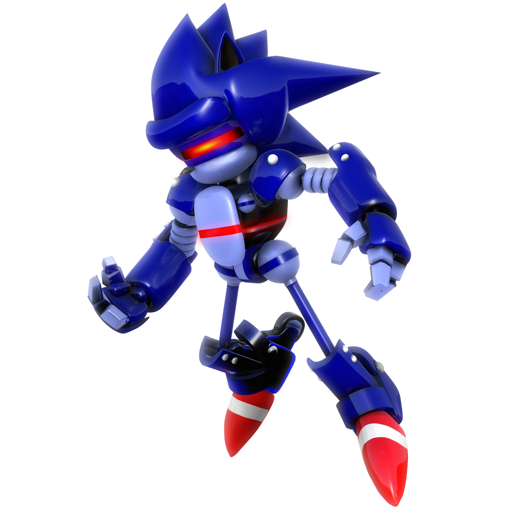 Mecha Sonic : le robot rival de l'ère classique