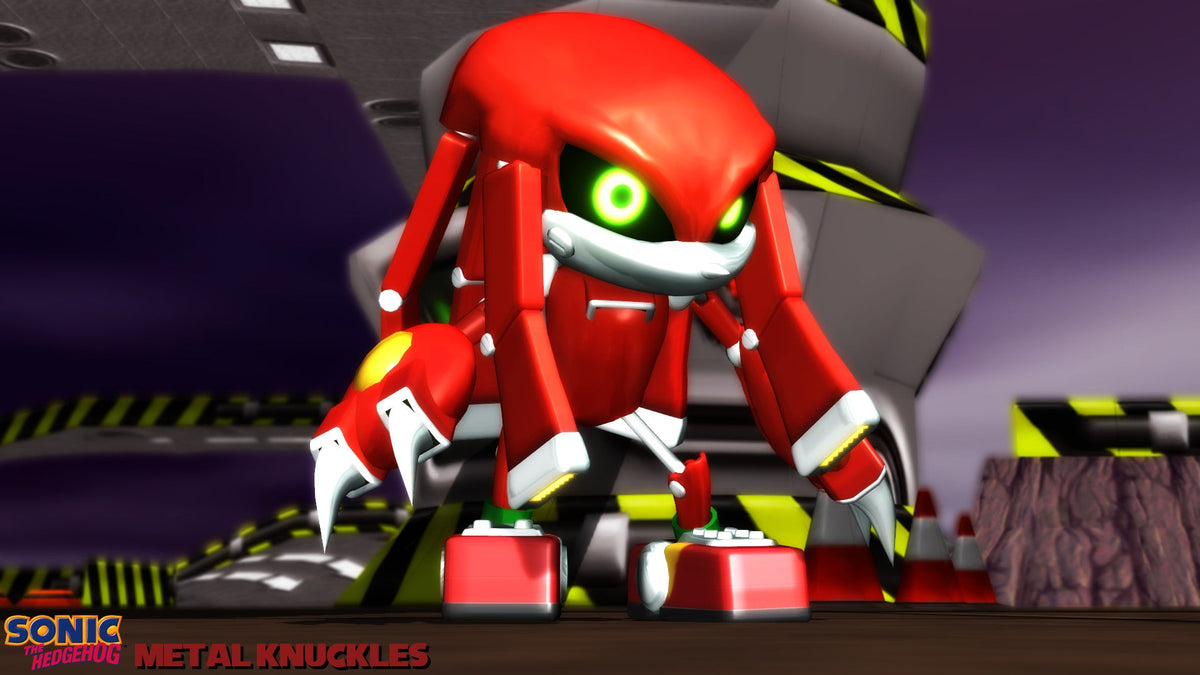 Metallic Knuckles Metal Knuckles: El doble mecánico de Knuckles en el universo de Sonic ...