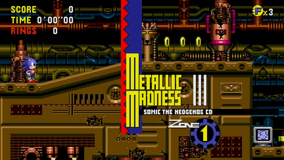 Metallic Madness : le dernier niveau de Sonic CD