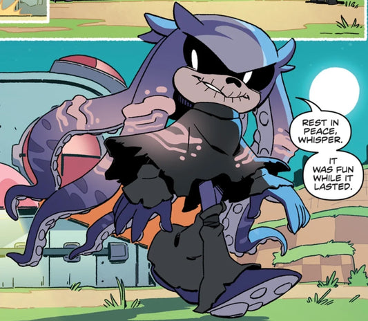 Mimic, le poulpe traître des comics Sonic IDW