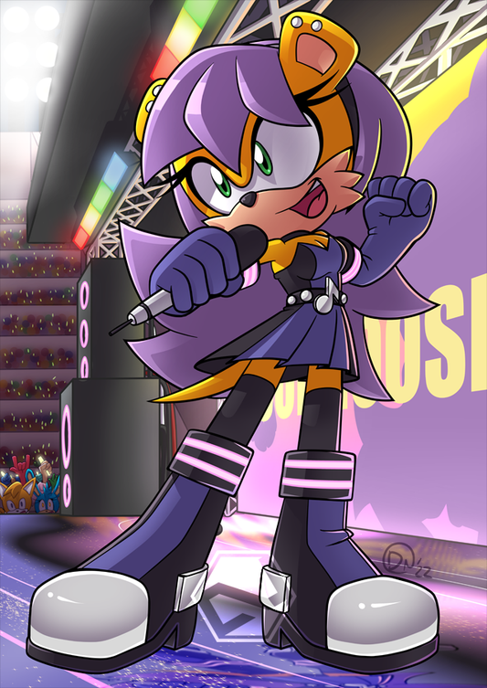 Mina Mongoose, la chanteuse des comics Sonic Archie