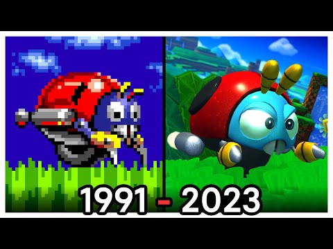 Moto Bug : le tout premier Badnik de Sonic