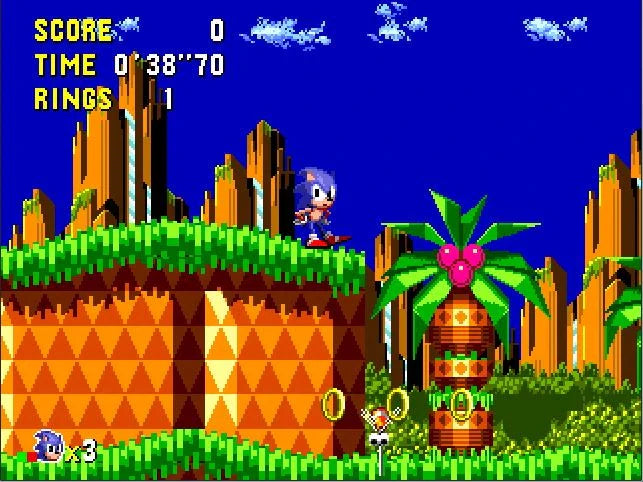 Palmtree Panic : le premier niveau de Sonic CD