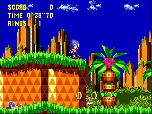 Palmtree Panic : le premier niveau de Sonic CD