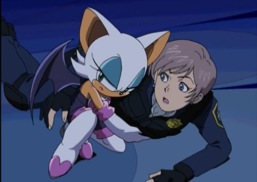 Topaz, l'agente amie de Rouge dans Sonic X