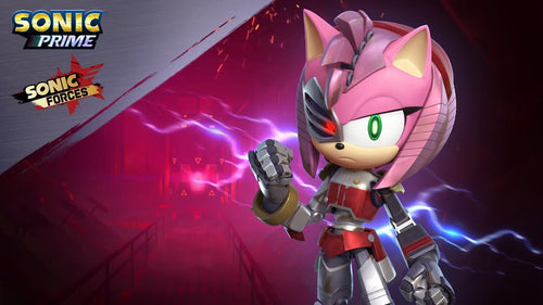 Rusty Rose : La Version Cybernétique d'Amy Rose dans Sonic Prime