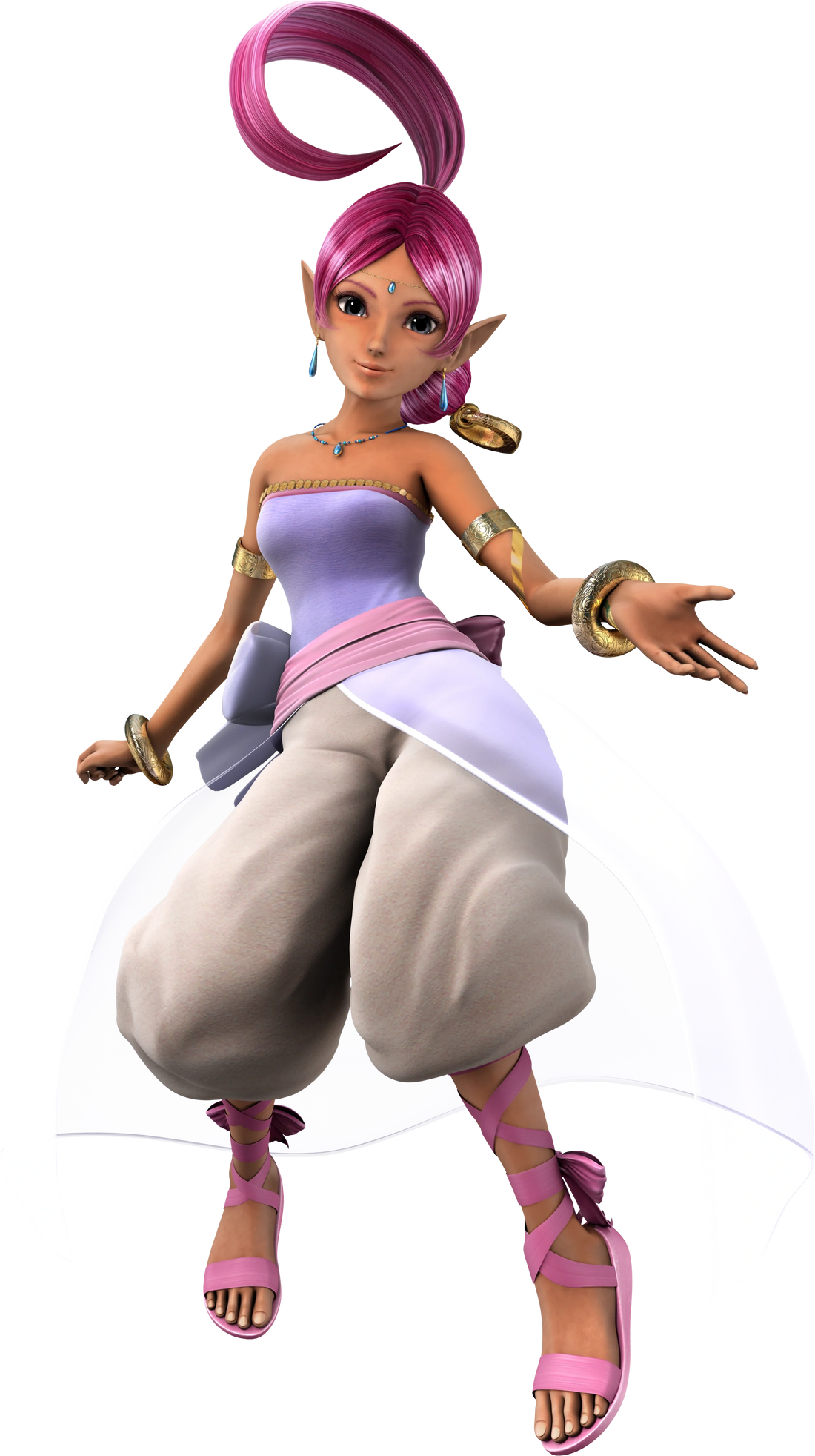 Shahra, le génie de l'anneau de Sonic Secret Rings