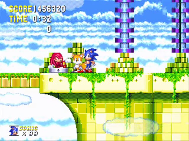 Sky Sanctuary Zone : les ruines célestes de Sonic