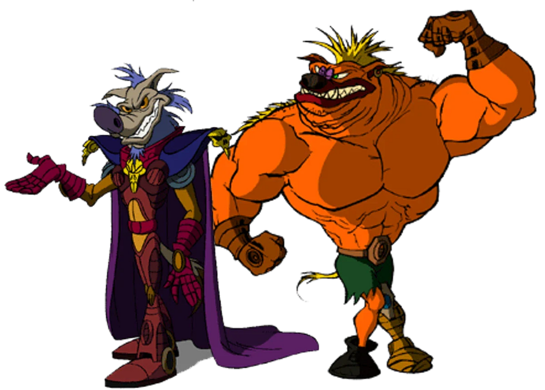Sleet et Dingo, les sbires de Sonic Underground