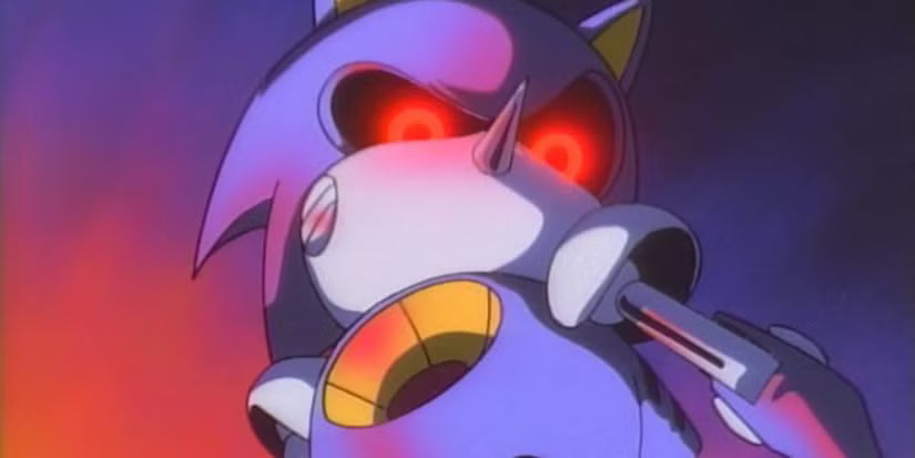 Hyper Metal Sonic, le double de Sonic dans l'OVA