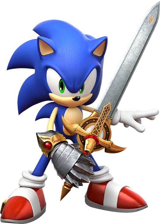Caliburn, l'épée sacrée de Sonic Black Knight