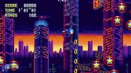 Studiopolis Zone : le niveau télé de Sonic Mania