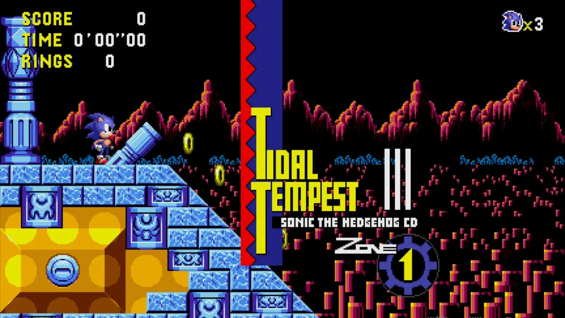 Tidal Tempest : le niveau aquatique de Sonic CD