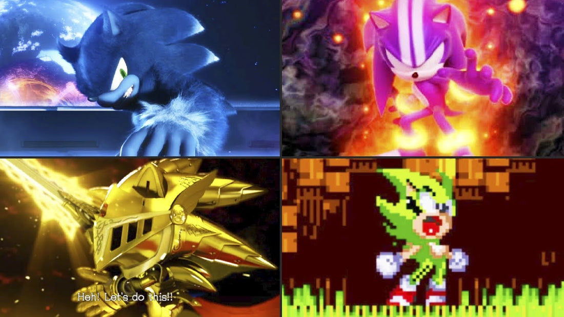 Les transformations de Sonic : Super Sonic, Dark Sonic, Werehog et plus