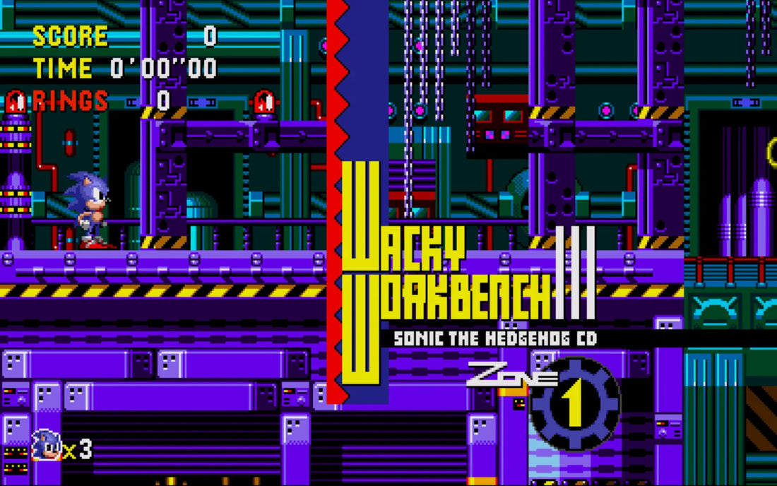 Wacky Workbench : l'atelier électrique de Sonic CD