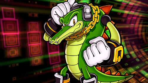 Vector the Crocodile : Le chef de la Team Chaotix
