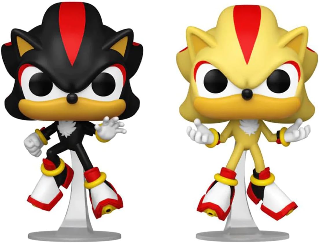 Figurine POP Sonic - Shadow et Super Shadow