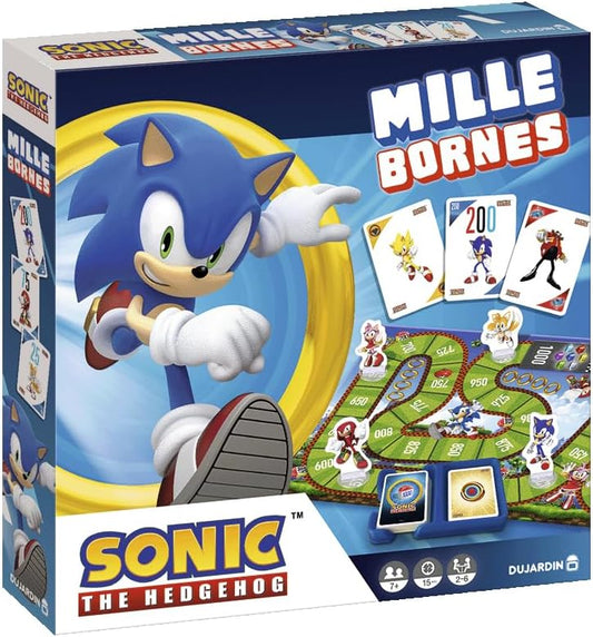 Jeu de Société Mille Bornes Sonic