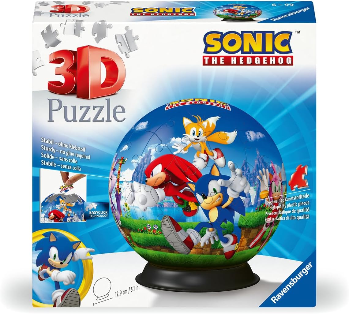 Puzzle 3D Sonic