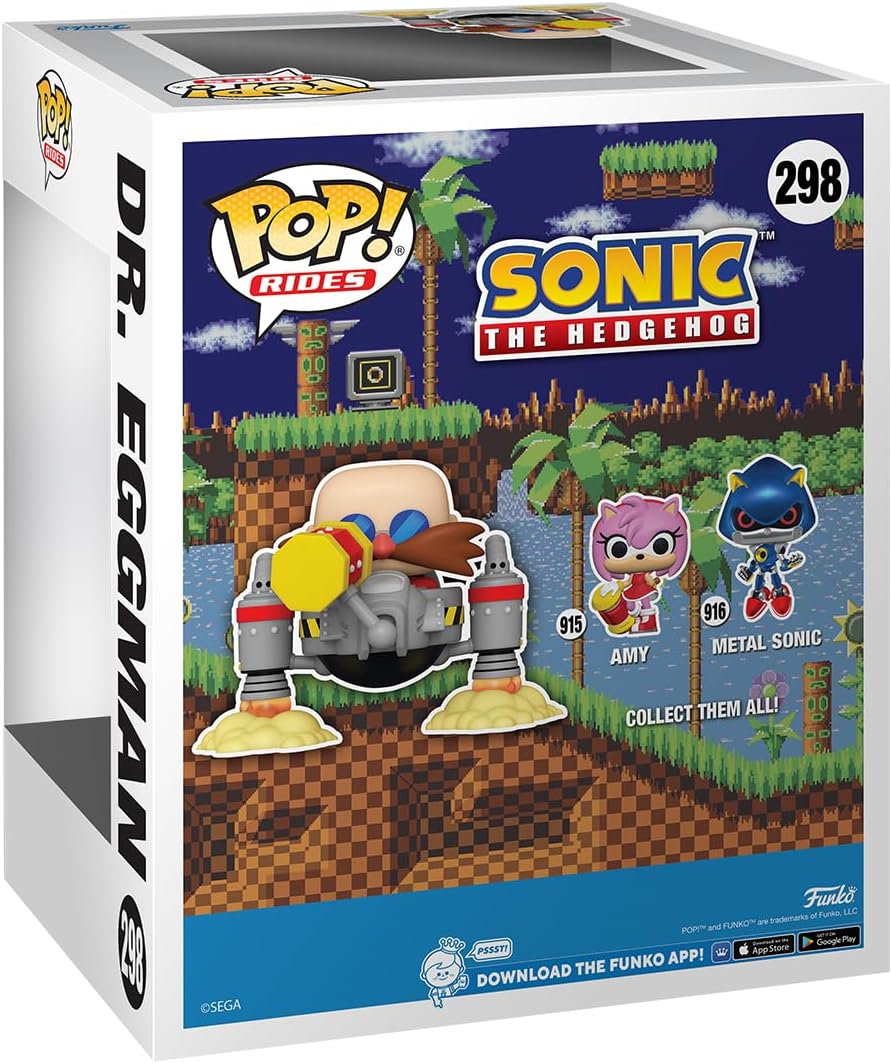 Figurine POP Sonic - Dr Eggman Robotnik