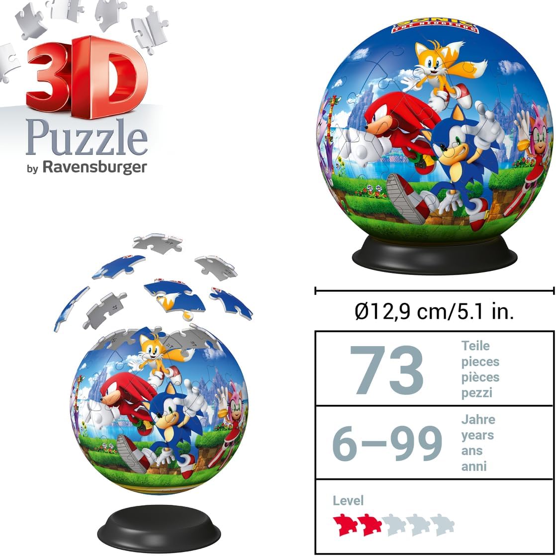 Puzzle 3D Sonic