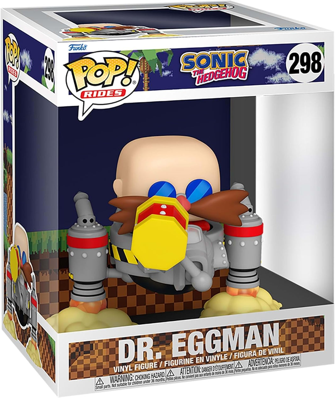 Sonic the Hedgehog POP! Games Vinyl Figur Skeleton Robotnik 9 cm