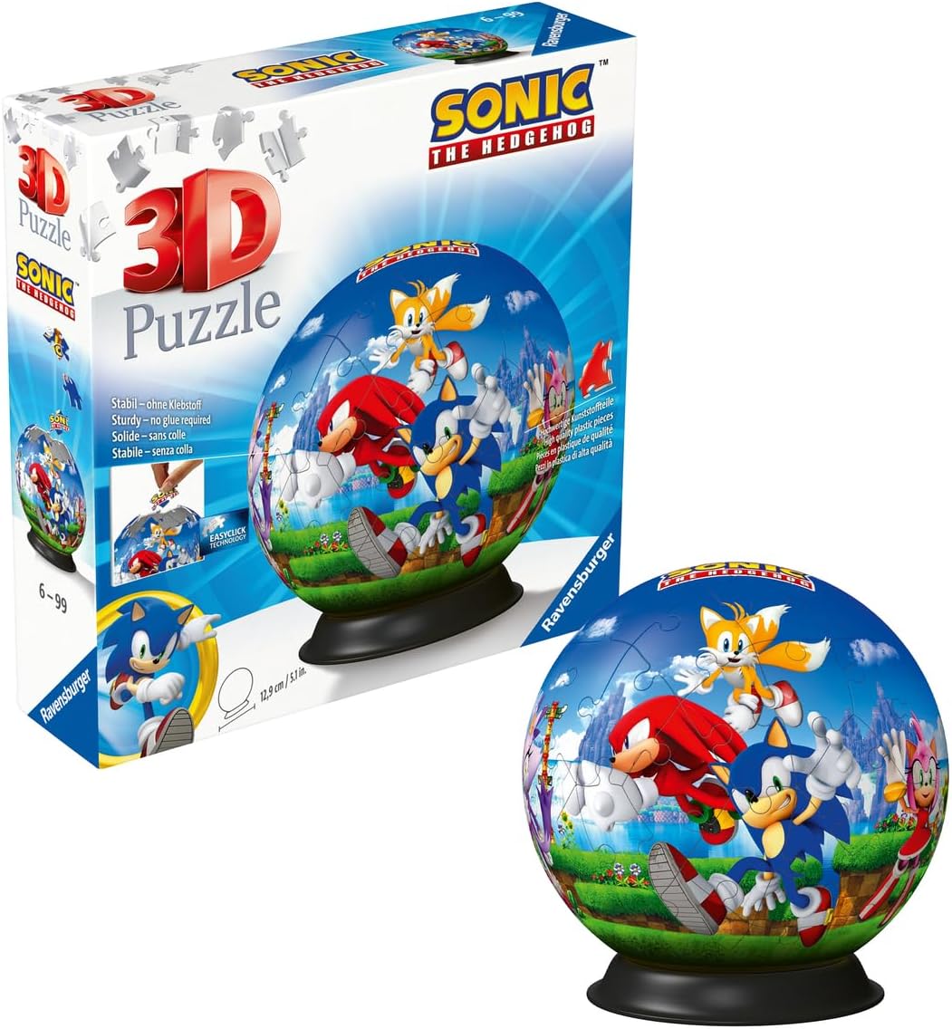 Puzzle 3D Sonic