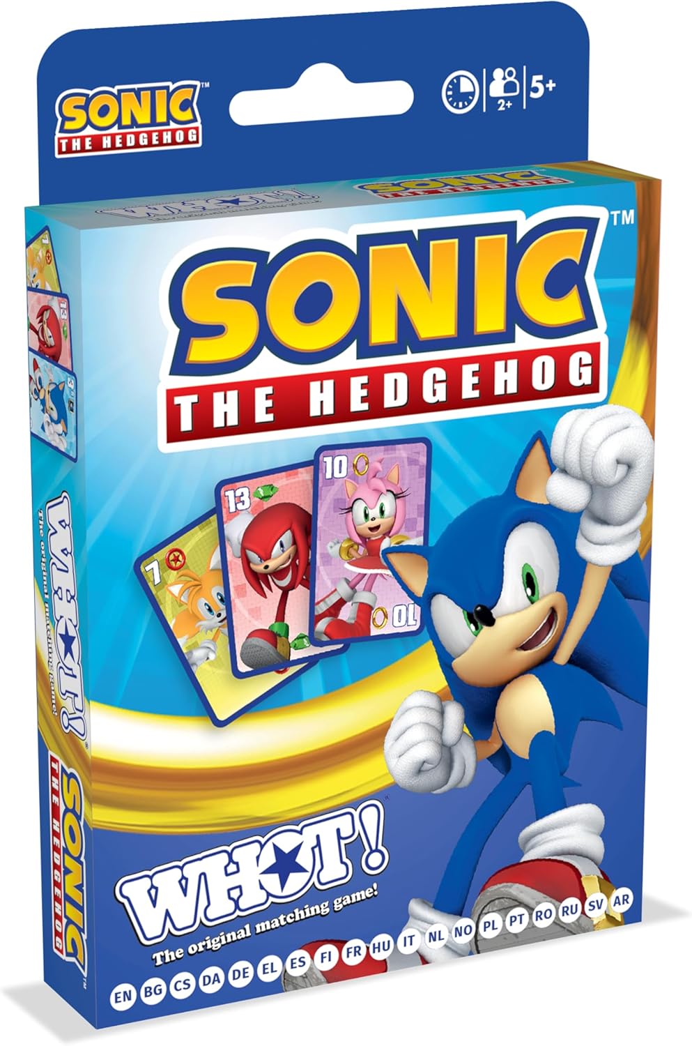 Jeu de Société de Cartes - WHOT! Sonic