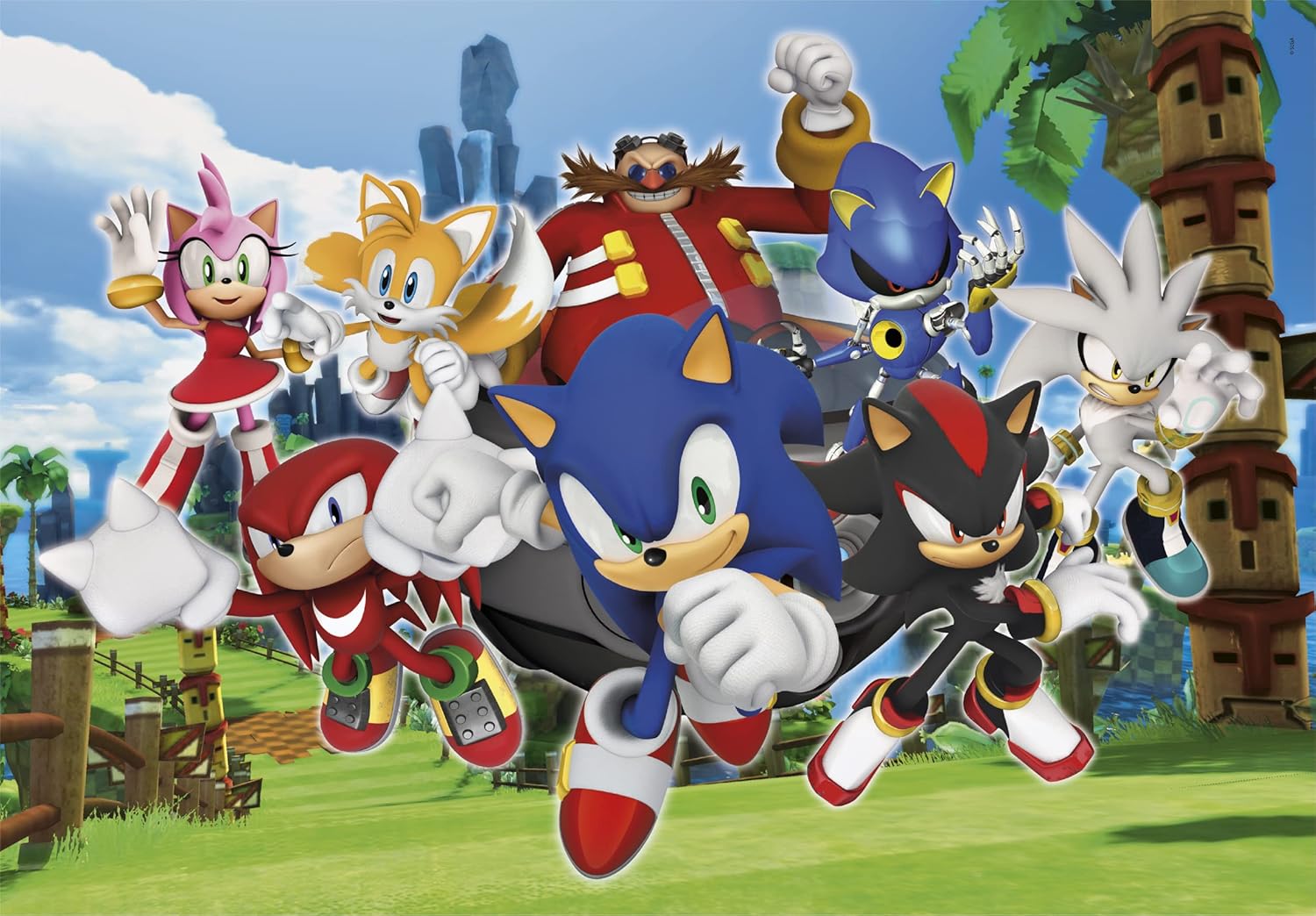 Puzzle Personnages Sonic