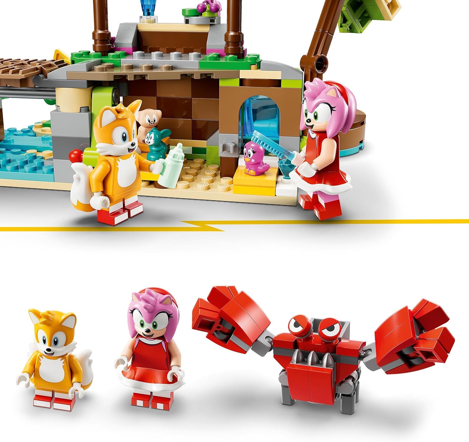 LEGO Sonic - L'île de Sauvetage des Animaux d'Amy