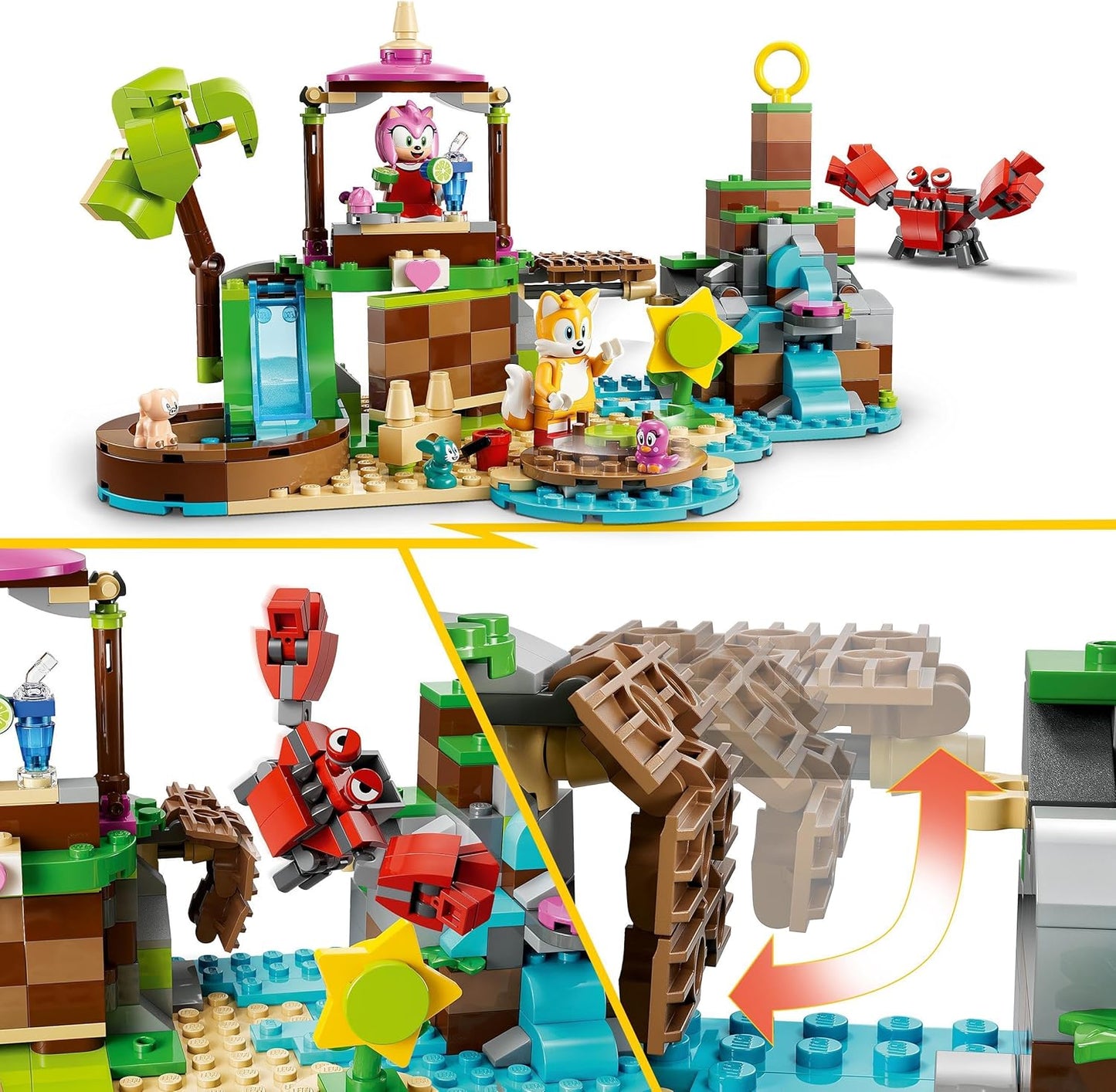 LEGO Sonic - L'île de Sauvetage des Animaux d'Amy
