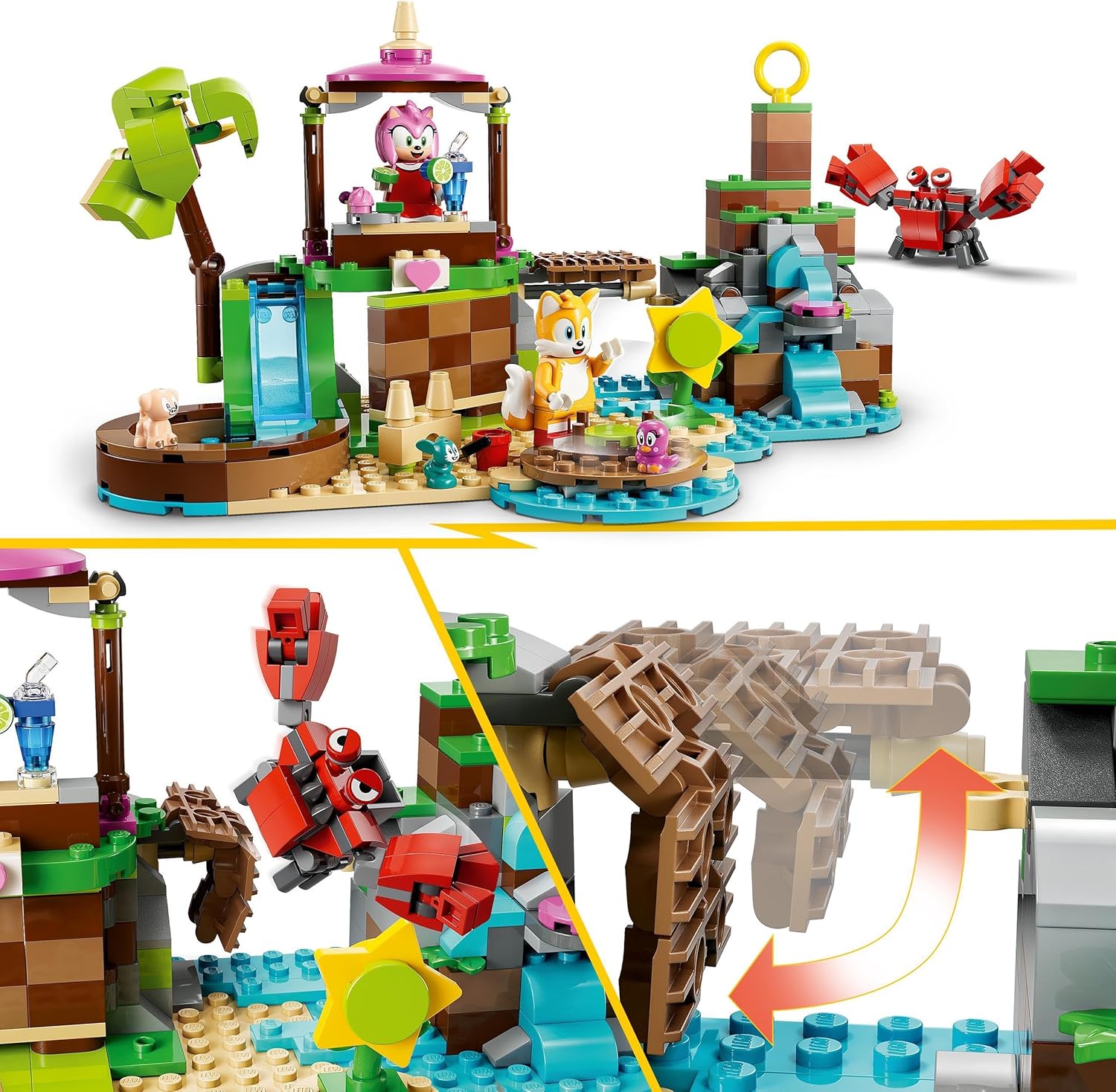 LEGO Sonic - L'île de Sauvetage des Animaux d'Amy