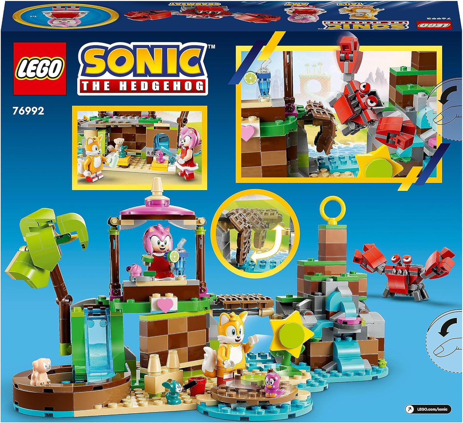 LEGO Sonic - L'île de Sauvetage des Animaux d'Amy