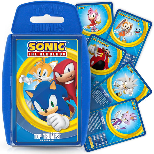 Jeu de Société de Cartes - Top Trumps Sonic Specials