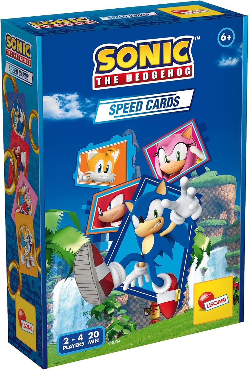 Jeu de Société de Cartes - Speed Cards Sonic