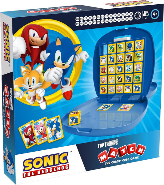 Jeu de Société Top Trumps Match Sonic