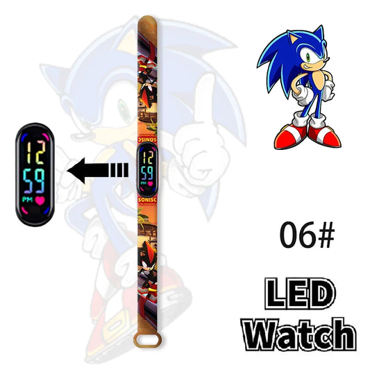 Montre Sonic - Shadow l'Herisson Noir