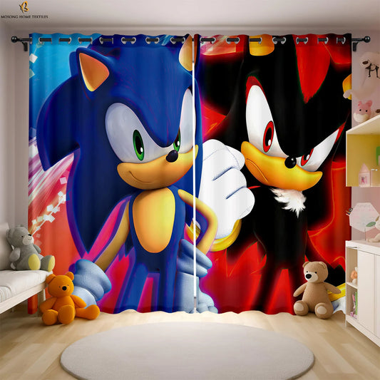 Rideau Sonic - Sonic et Shadow