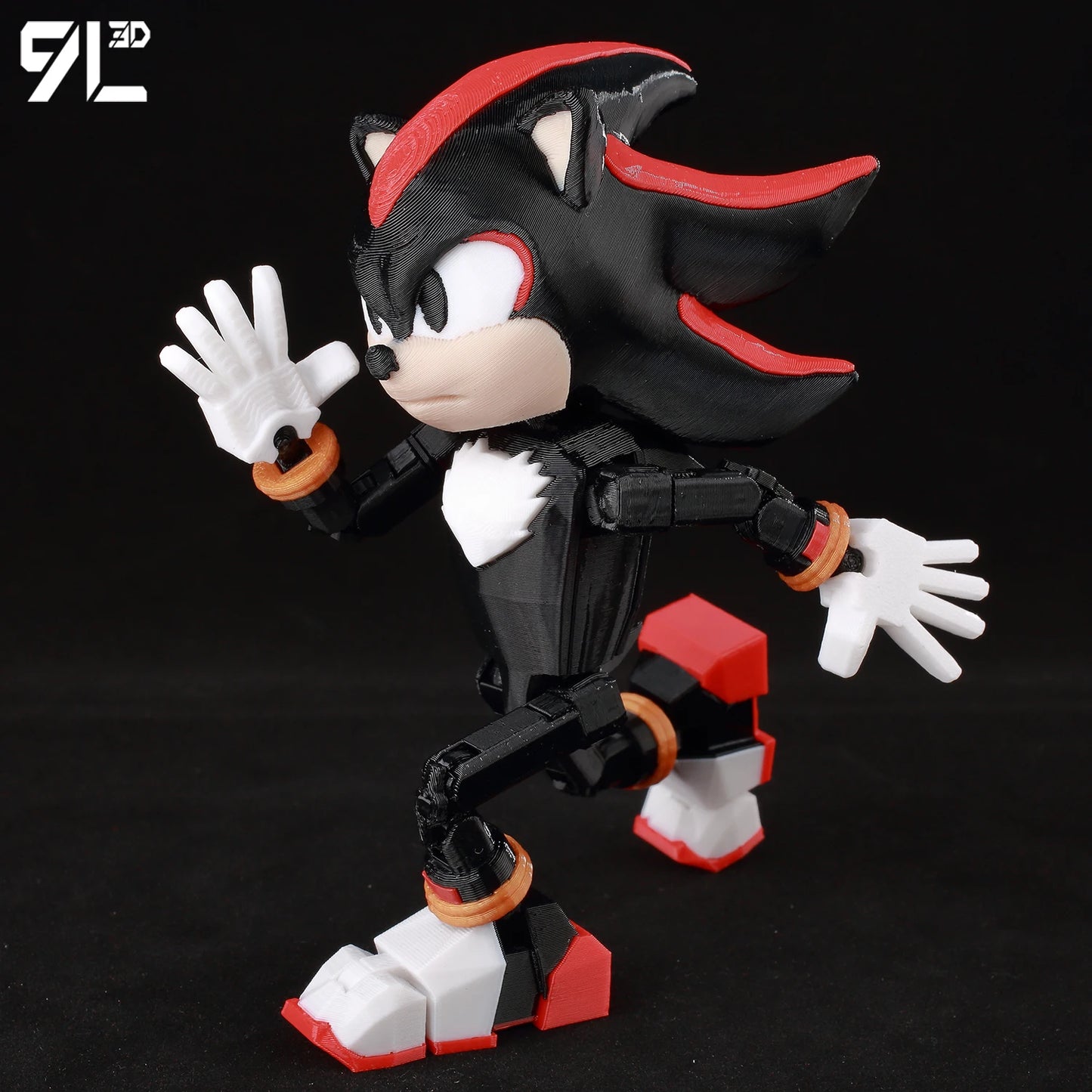 Figurine Sonic - Shadow The Hedgehog Articulé - 14cm