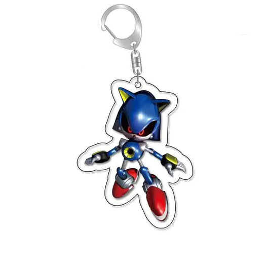 Porte-Clé Sonic en Acrylique - Metal Sonic