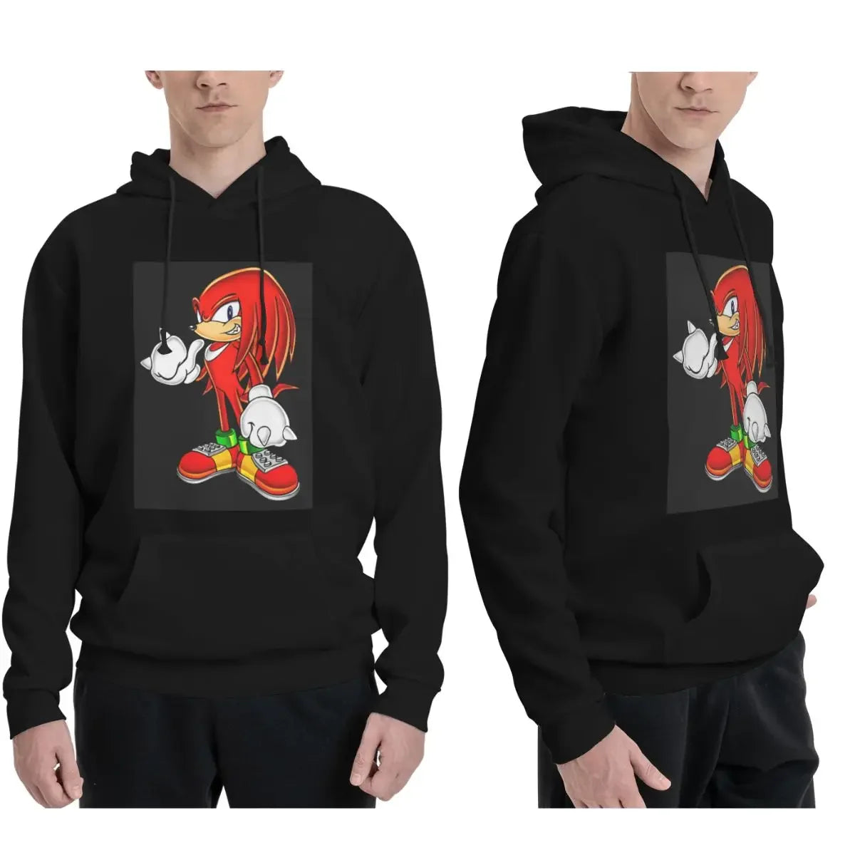 Sweat à Capuche Sonic - Knuckles The Echidna