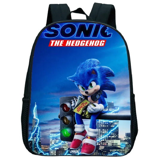 Cartable Sonic Assis en Hauteur