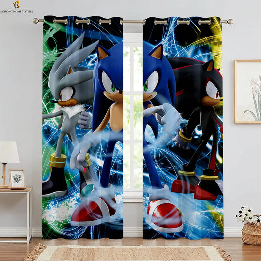 Rideau Sonic - Sonic, Silver et Shadow
