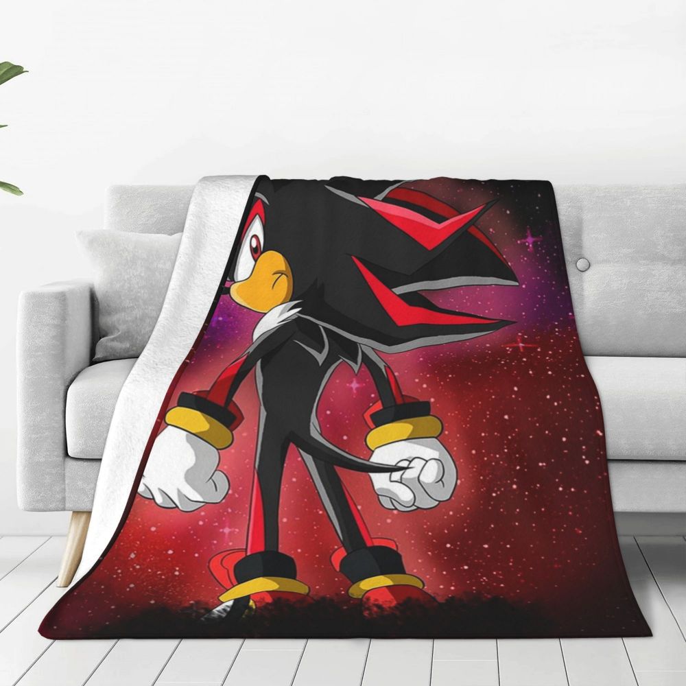 Plaid Sonic - Shadow l'Herisson Noir