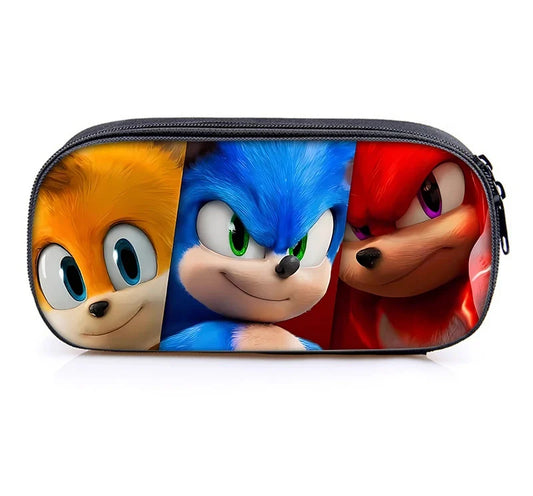 Trousse Scolaire Trio D'Amis - Sonic Knuckles et Tails