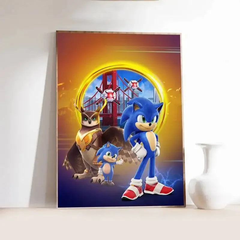 Puzzle Sonic - Sonic le Film et l'Anneau d'Or