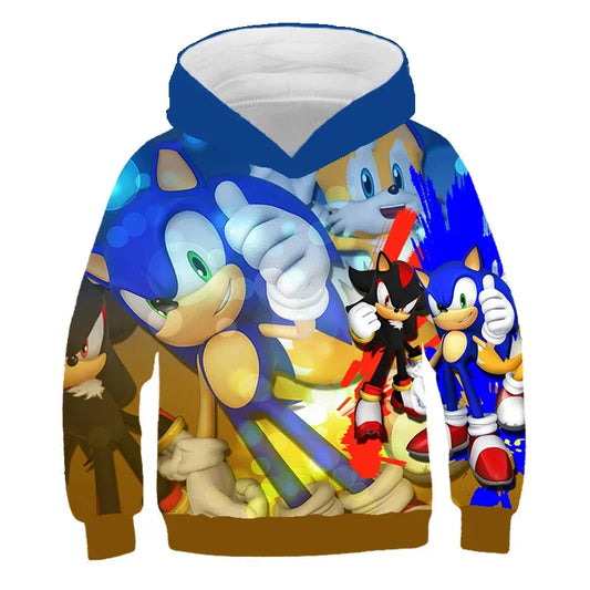 Sweat Enfant Personnages Sonic