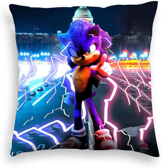 Housse de Coussin Sonic Electrique 45x45cm